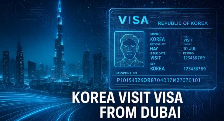 Korea Visit Visa From Dubai​