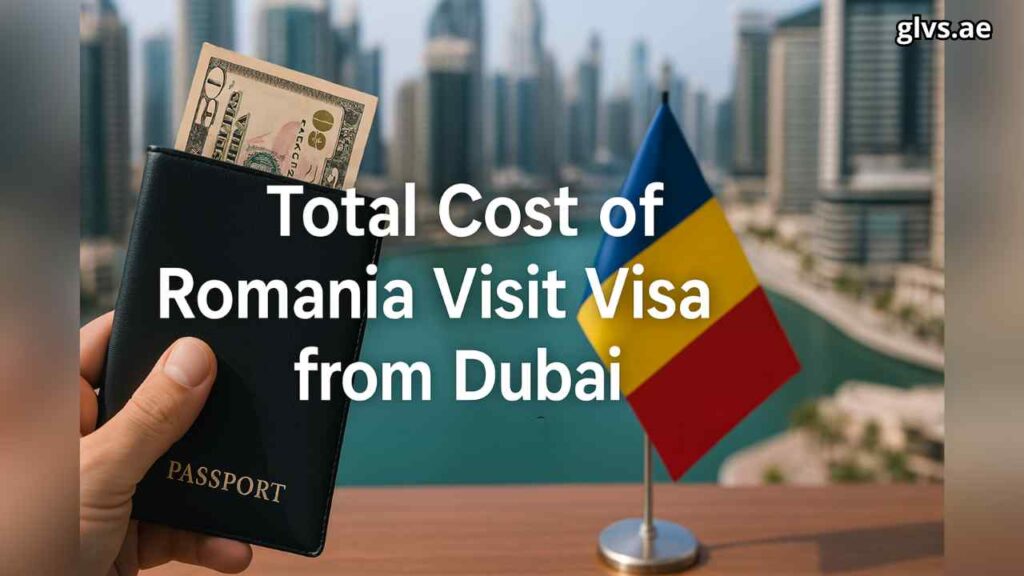 Total Cost of Romania Visit Visa from Dubai