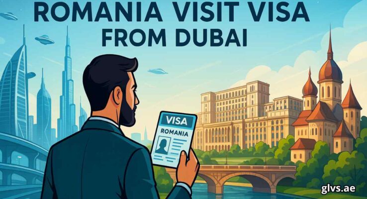 Romania visit visa from Dubai