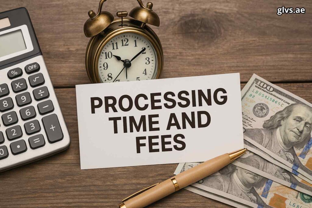 Processing Time and Fees 